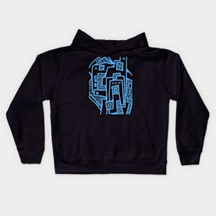 Amazing surreal lines Kids Hoodie